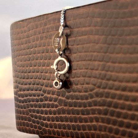 925 Sterling Silver Letter J Pendant Necklace